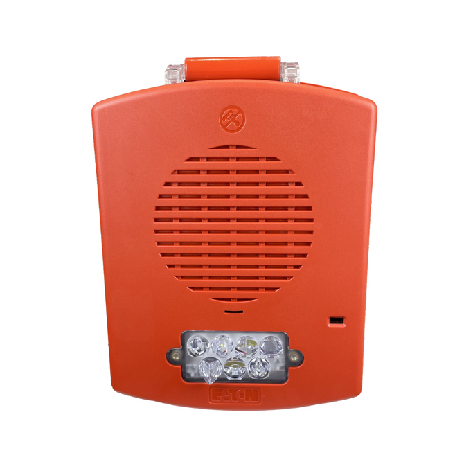 EL3RSPST-FR WHEELOCK Eluxa Nema 3R Speaker Strobe Clear Lens Fire With 3R Plate Red