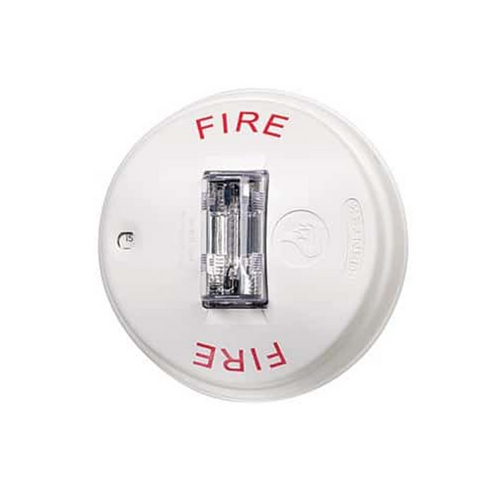 ALERT-W GCS GENTEX 340-0765-000 ALERT Bezel GCS Series strobe White Faceplate