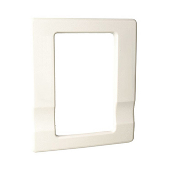 EG1T KIDDE COMMERCIAL The Edwards Signaling EG1T is a white Genesis trim plate designed for double-gang or 4" square boxes The unit features no lettering