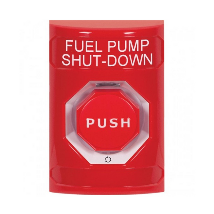 SS2009PS-EN STI "Key-to-Reset Illuminated ; Momentary Illuminated ; Turn-to-Reset Illuminated" ; RED ; FUEL PUMP SHUT-DOWN