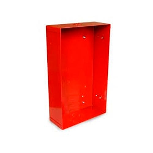 Kidde Commercial 6832-1D Wallbox - Flush or Surface mount, Red. 14 inch (356mm) H x 8-1/2 inch (216mm) W x 3-5/8 inch D.