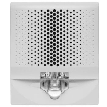 EG4AVWF KIDDE Genesis EG4 Wall Horn/Strobe 15-110cd White FIRE Marking Room Side Wiring Plate Included