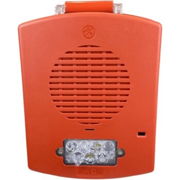 EL4XSPST-FR WHEELOCK Eluxa NEMA 4X Speaker Strobe Red Clear Lens FIRE with 4X Surface Box