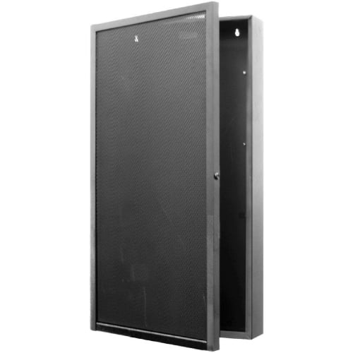 EQBB-B4 NOTIFIER EQUIPMENT BACKBOX ASSEMBLY TWO TIERS BLACK