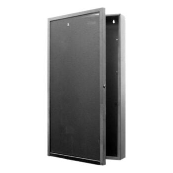 EQDR-D4 NOTIFIER Equipment Door Assembly Vented Four Tiers Black.