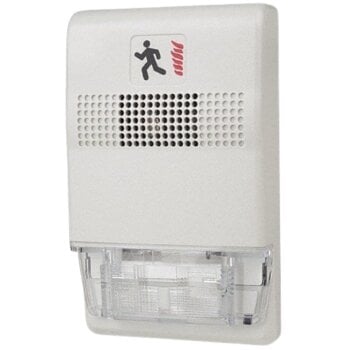 G1-C EDWARDS CHIME STEADY OR TEMPORAL HI/LO DB OUTPUT - 24V WHITE