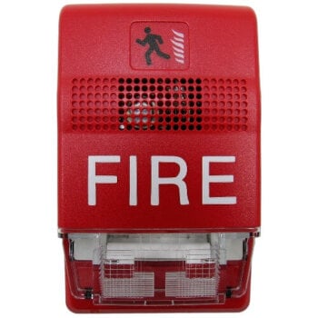 G1RF-CVM EDWARDS Multi-Cd Wall Temporal Chime-Strobes(Red)