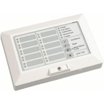 K-FSRA10C KIDDE COMMERCIAL 10-zone remote annunciator with system status LEDs and common controls