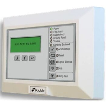 K-RLCD-C KIDDE COMMERCIAL LCD TEXT ANNUNCIATOR W/ COMMON KIDDE