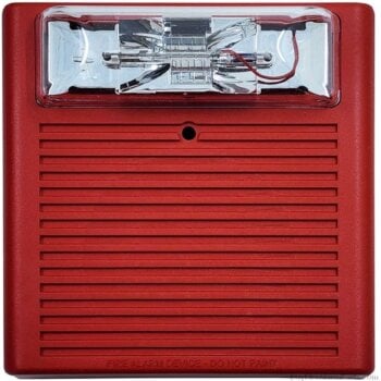 AS-75-CR-WP SIEMENS Horn As 75Cd Ceiling Red Weatherproof