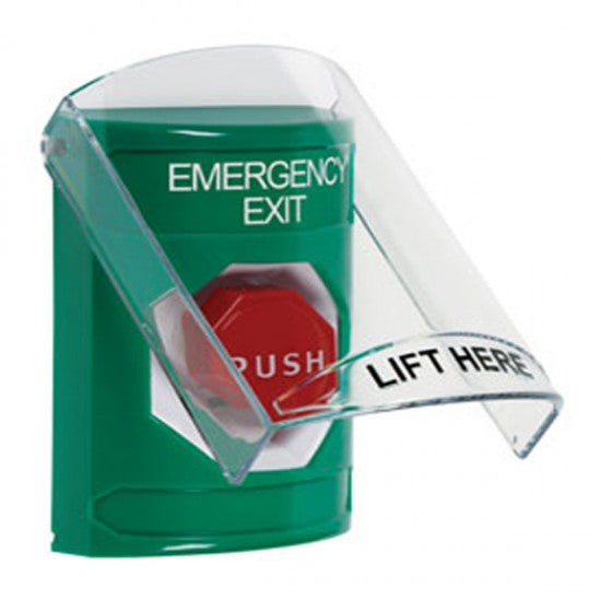 SS2128EX-EN STI Pneumatic Illuminated GREEN EMERGENCY EXIT