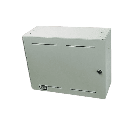 BC-1 KIDDE COMMERCIAL Battery Cabinet – Black backbox Bronze Door Supports up to 40AH batteries