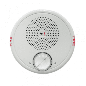 GCHFWF-S2VMCH KIDDE COMMERCIAL Genesis High Fidelity Ceiling Speaker-strobe white fire marking 25V visual multi-candela clear lens High CD