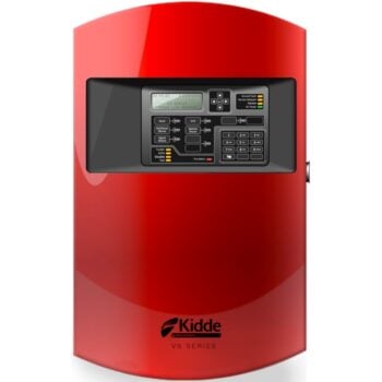 Kidde Commercial VS4-R Four loop system with one 250-point loop installed. 110v, red door.