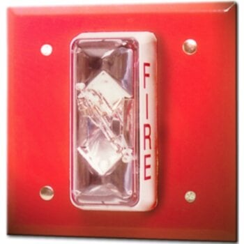 Kidde Commercial 4MS-7AR SYNC STROBE,15/75 CD,RED