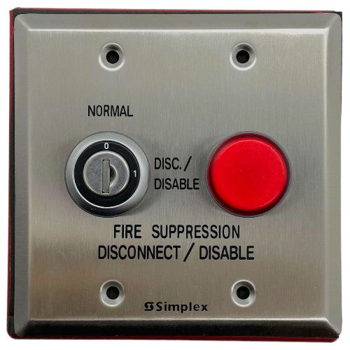 Simplex 2080-9060 Maintenance Switch with Disconnect Indicator Lamp Su ...