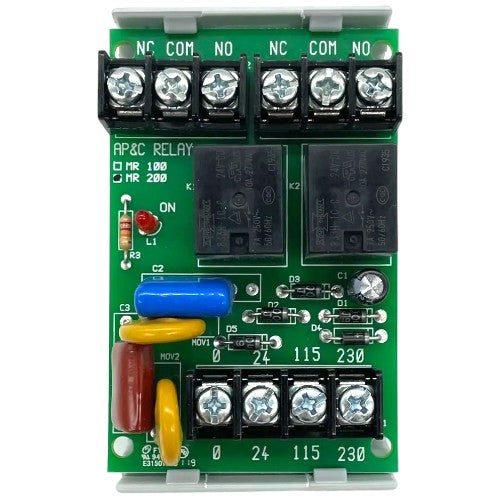Simplex 2088-9009 One-Position DPDT Relay Track mount without cover ...