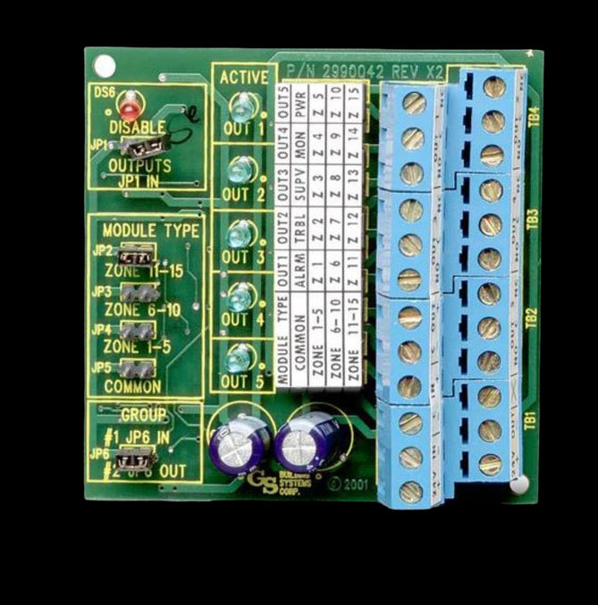 Kidde Commercial FSRRM24 Remote Relay Module, 5 Form C Contacts — Nova ...