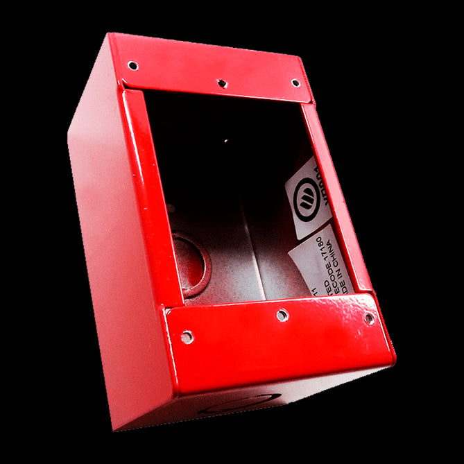 Kidde Commercial 27193-11 Electrical Box, Surface Mount, Red, Single-G ...