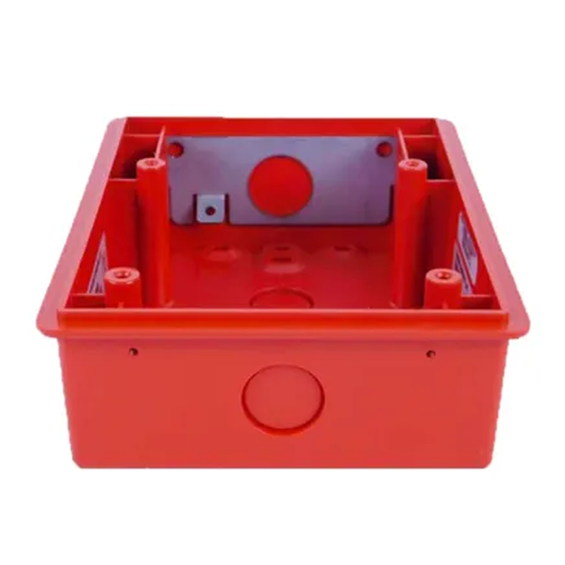SPSSB-R SIEMENS Speaker/Strobe Wall Surface Back Box Red — Nova Star Supply