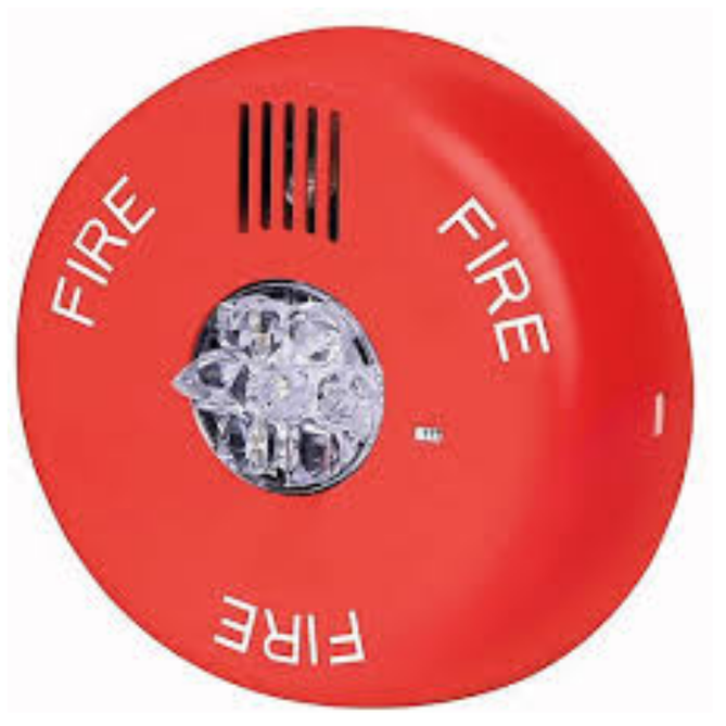 WHEELOCK ELHSRC Eluxa Led Horn Str Red Ceiling 24V 15/30/75/110/150/17 ...