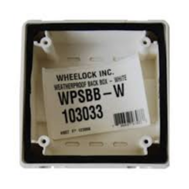 Wheelock Rsswp WPSBB-W WHEELOCK White Weatherproof Backbox for RSSWP Series — Nova ...
