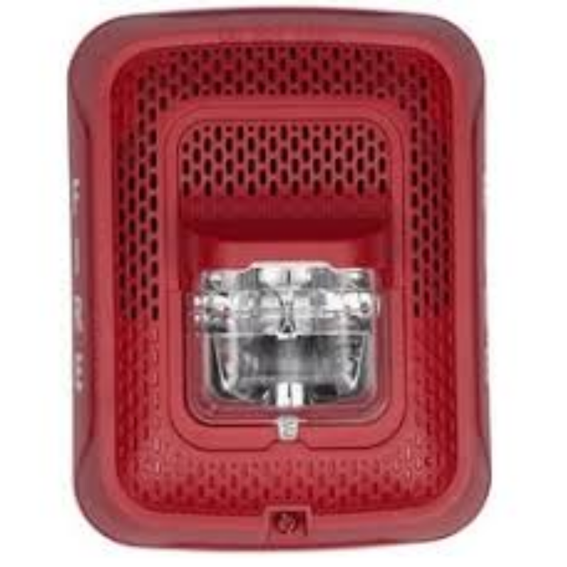 SPSRL SYSTEM SENSOR Speaker Strobe Red Wall — Nova Star Supply