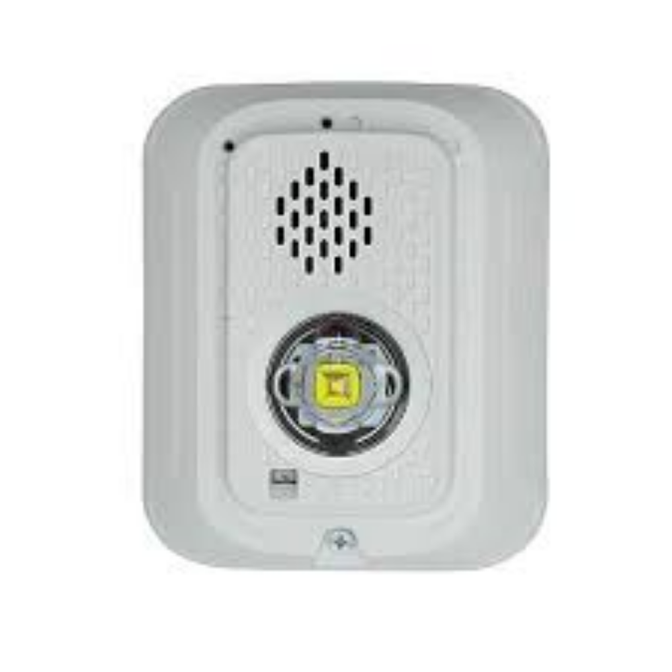 P2WLED BP10 SYSTEM SENSOR Led Horn Strobe 2-Wire Indoor Wall White Bul ...