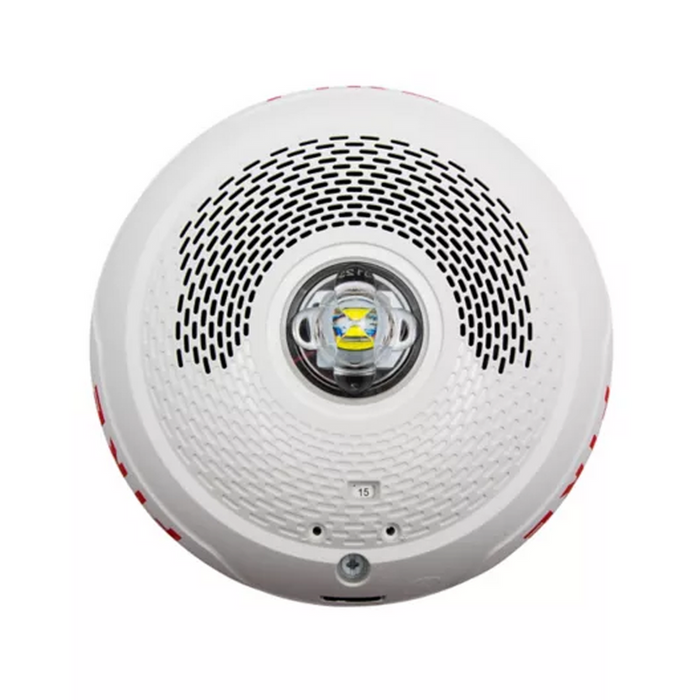 SPSCWLED-BP10 SYSTEM SENSOR SPEAKER STROBE LED WHITE CEILING BULK PACK W/10