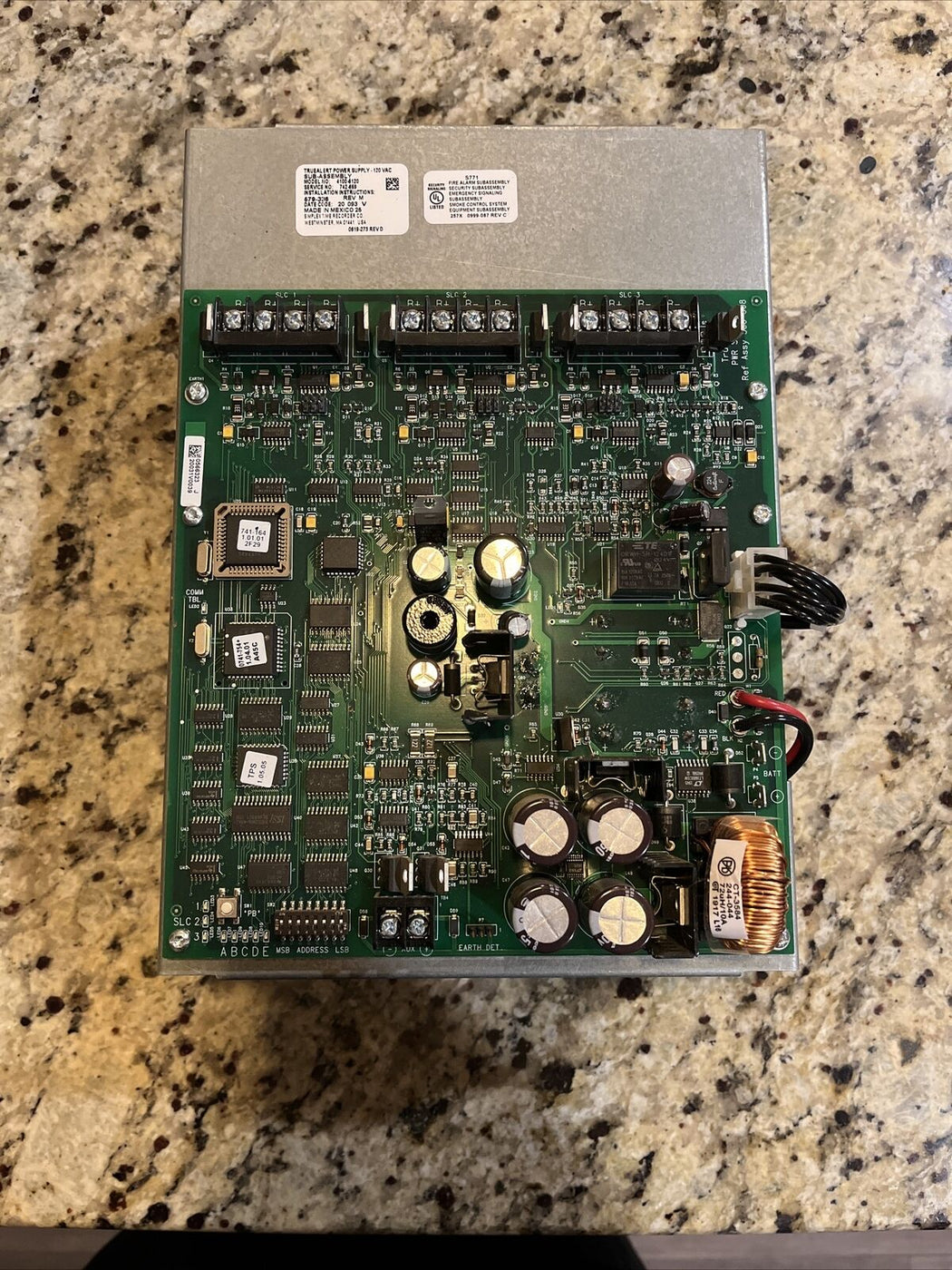 Simplex 4100-6120 Single-Mode Left-Port Fiber Modem Assembly — Nova ...