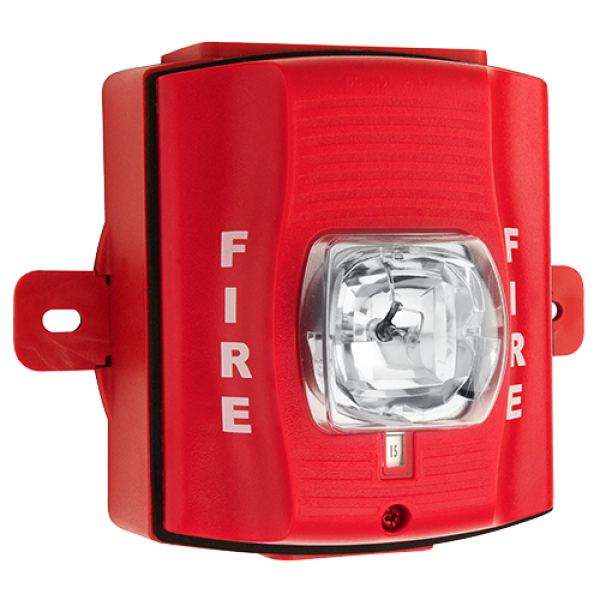 SRK-R SYSTEM SENSOR Replacement Strobe 12/24 Volt Red Multi-Candela 15 ...