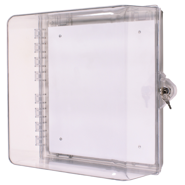 Sti Key Block Image STI-7530 STI Protective Cabinet W/Backplate-Clear-Key Lock — Nova Star ...