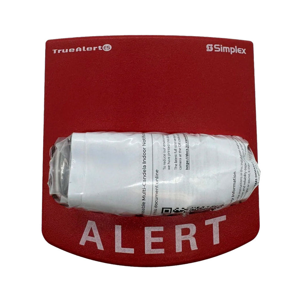 Simplex 49VO-WRA-A VO Wall Mount Red “ALERT” Lettering Amber Lens ...