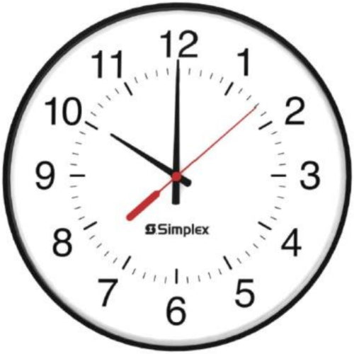 Simplex 6310-9250A 16? Synchronized Clock 120V 60Hz Black — Nova Star ...