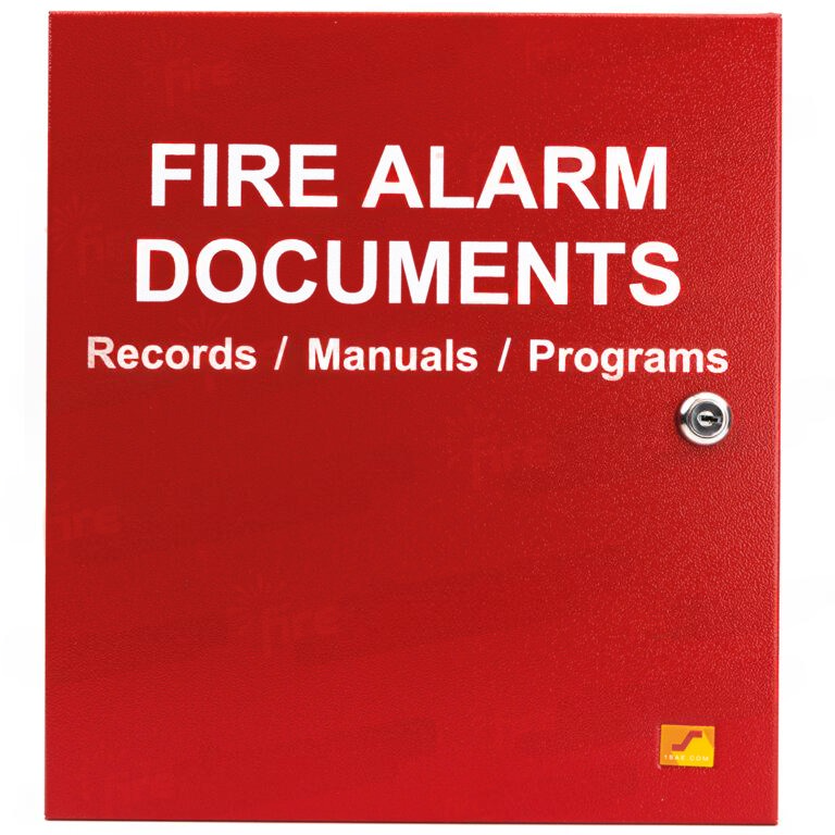 NF-FAD NOTIFIER FIRE ALARM DOCUMENT CABINET WITH NOTIFIER LOCK — Nova ...