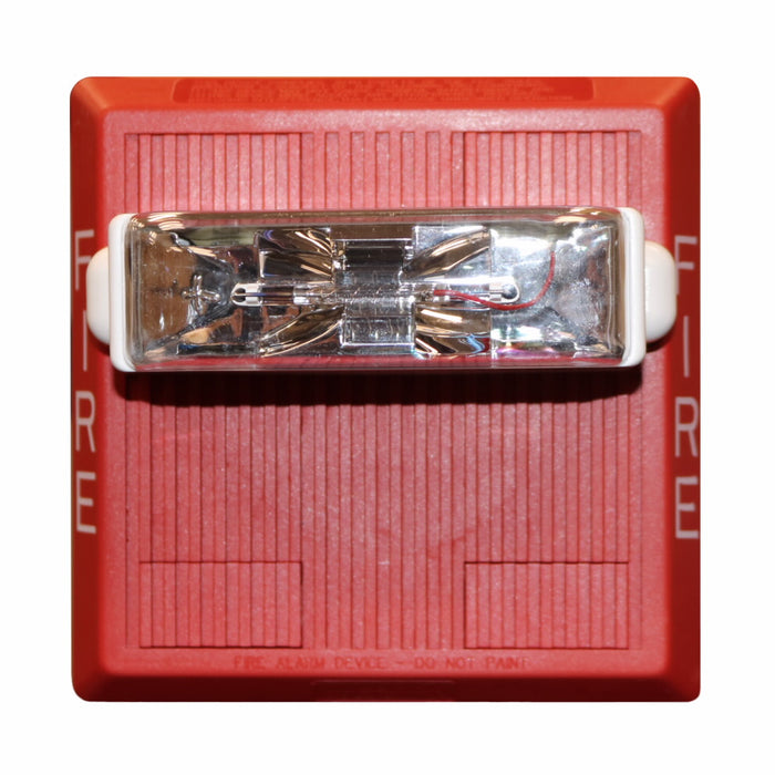 Wheelock Str MTWP-2475W-FR WHEELOCK 8 Multitone Str Wall Wthprf 24 Vdc 75Cd Rd ...