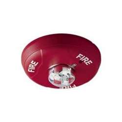 SCR SYSTEM SENSOR Strobe Standard-Candela Indoor Ceiling Mount Red ...