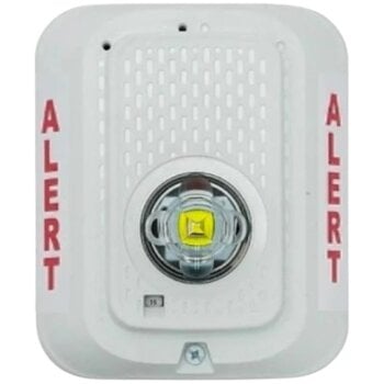 SWLED-CLR-ALERT SYSTEM SENSOR LED STROBE; WALL; WHITE; ALERT; 2-WIRE ...