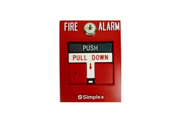 Simplex 4099-9006 Addressable Manual Station Double Action Push operat ...