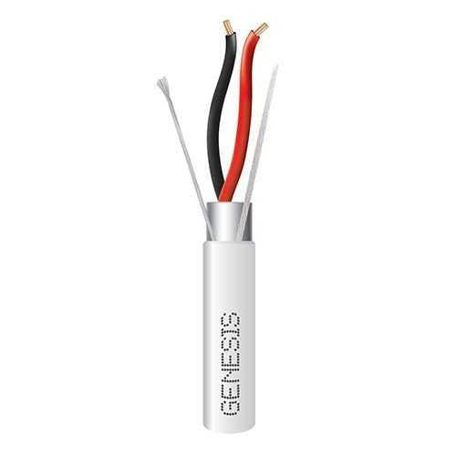 Genesis 16 AWG 2C Sol Plenum, Red, 1000 ft. Reel - 4511100416AWG-2C-Sol ...