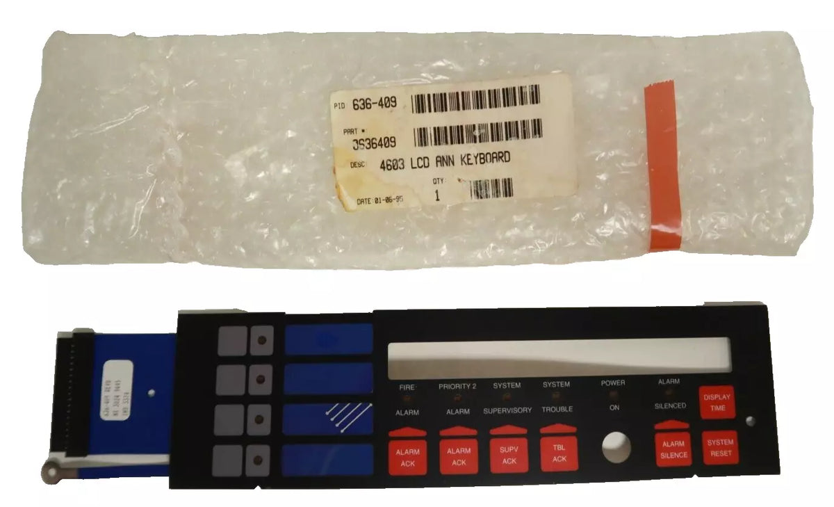 636-409 SIMPLEX OLD STYLE 4603 LCD ANNUN KYPD — Nova Star Supply