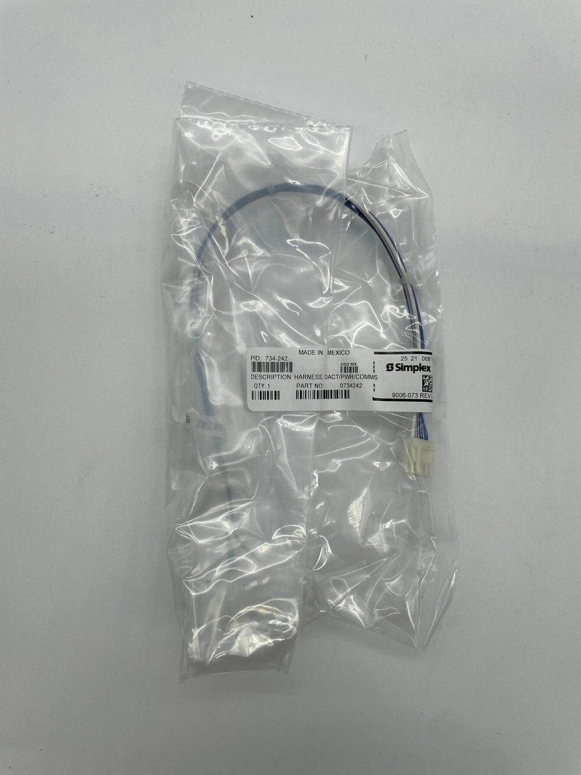 Simplex 734-257 Harness PDM to EPS 120V — Nova Star Supply