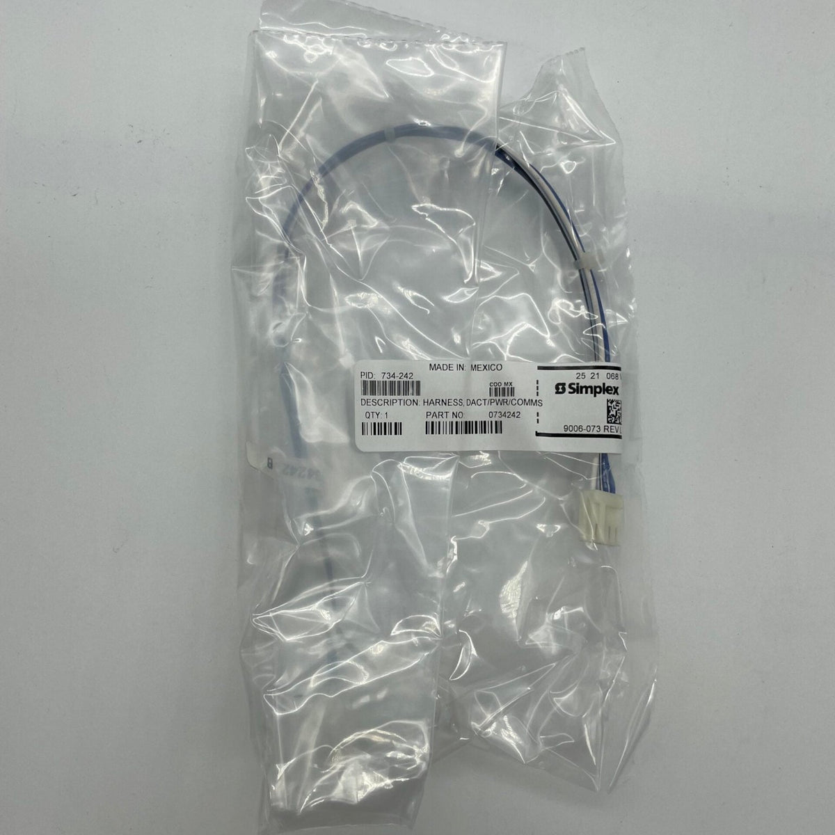 Simplex 734-257 Harness PDM to EPS 120V — Nova Star Supply