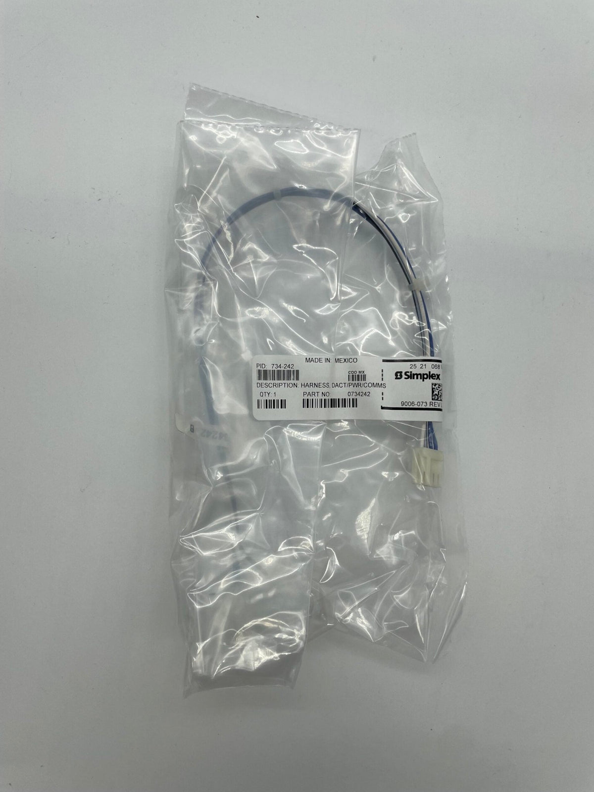 Simplex 734-257 Harness PDM to EPS 120V — Nova Star Supply